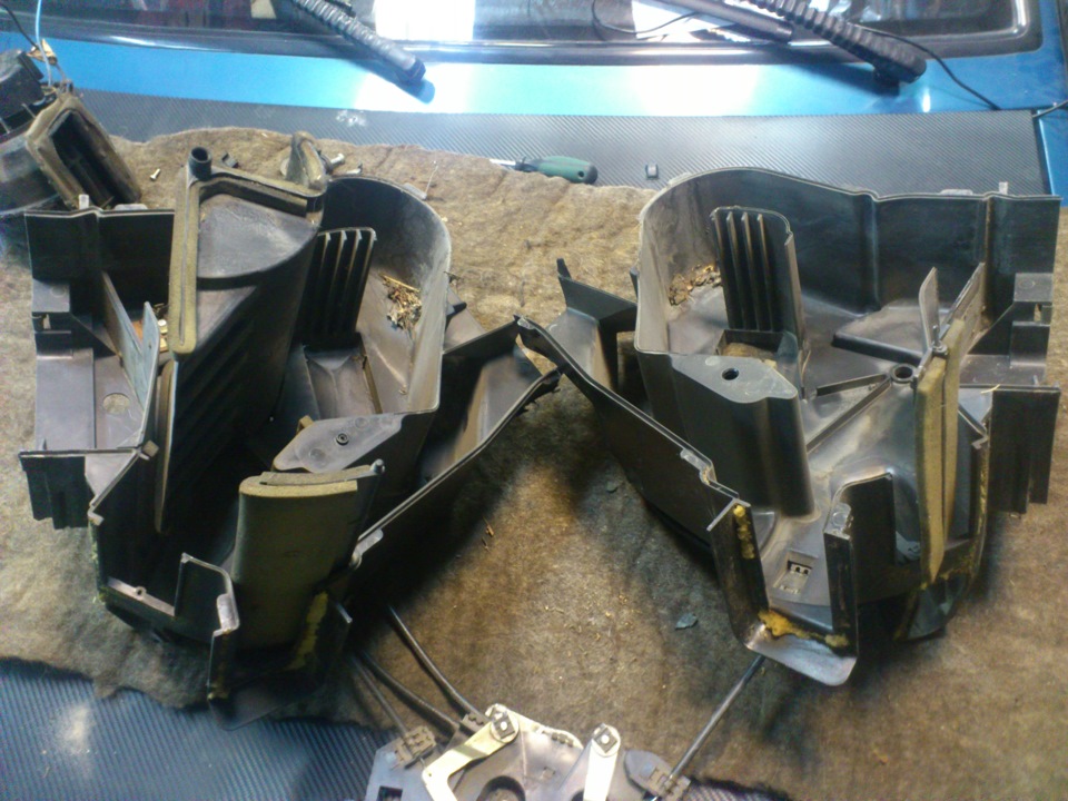 Битва за тепло 1 (тюнинг печки) — Lada 21099, 1,5 л, 1999 года | своими ...