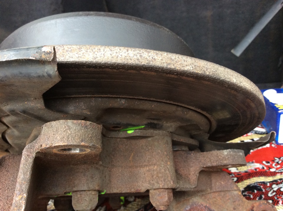 Тормозные диски на калдину бывают разные? 0_о — Toyota Caldina (210), 2 ...