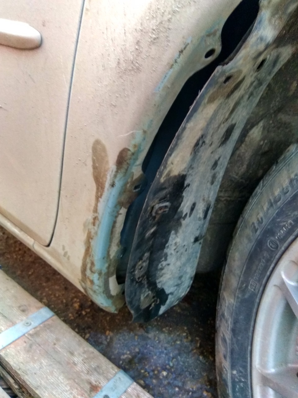 Антикоррозийное покрытие передних арок Body часть 1 — Mazda 6 (1G) GG ...