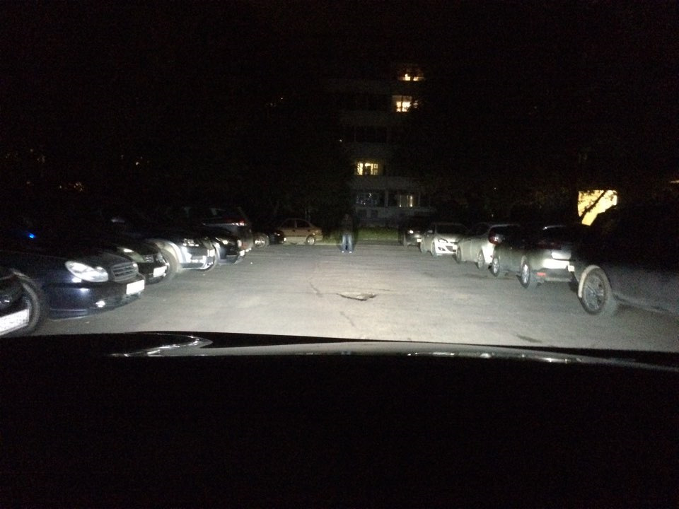 Тест светодиодов в ПТФ — Toyota RAV4 (IV), 2,5 л, 2014 года ...