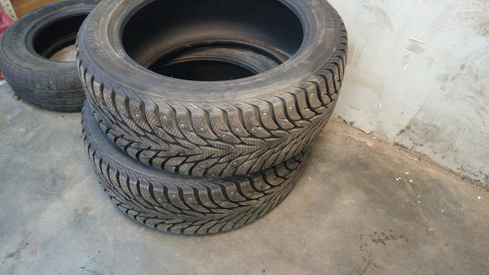 22. Приобретение зимней шипованной резины и шиномонтаж — Honda Legend ...