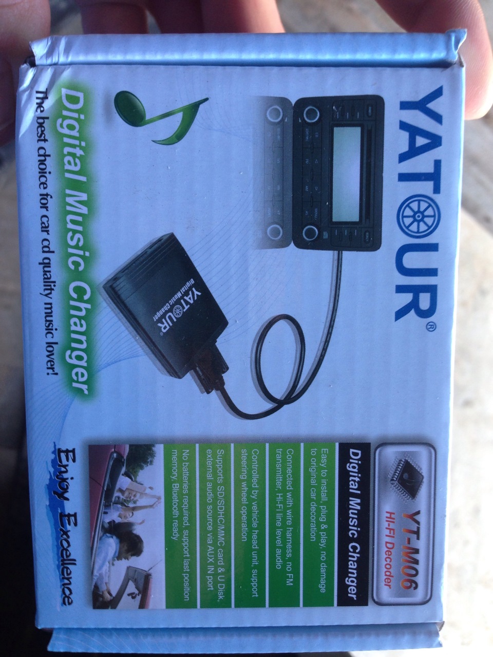 Yatour YT-M06 разъем 12pin — DRIVE2