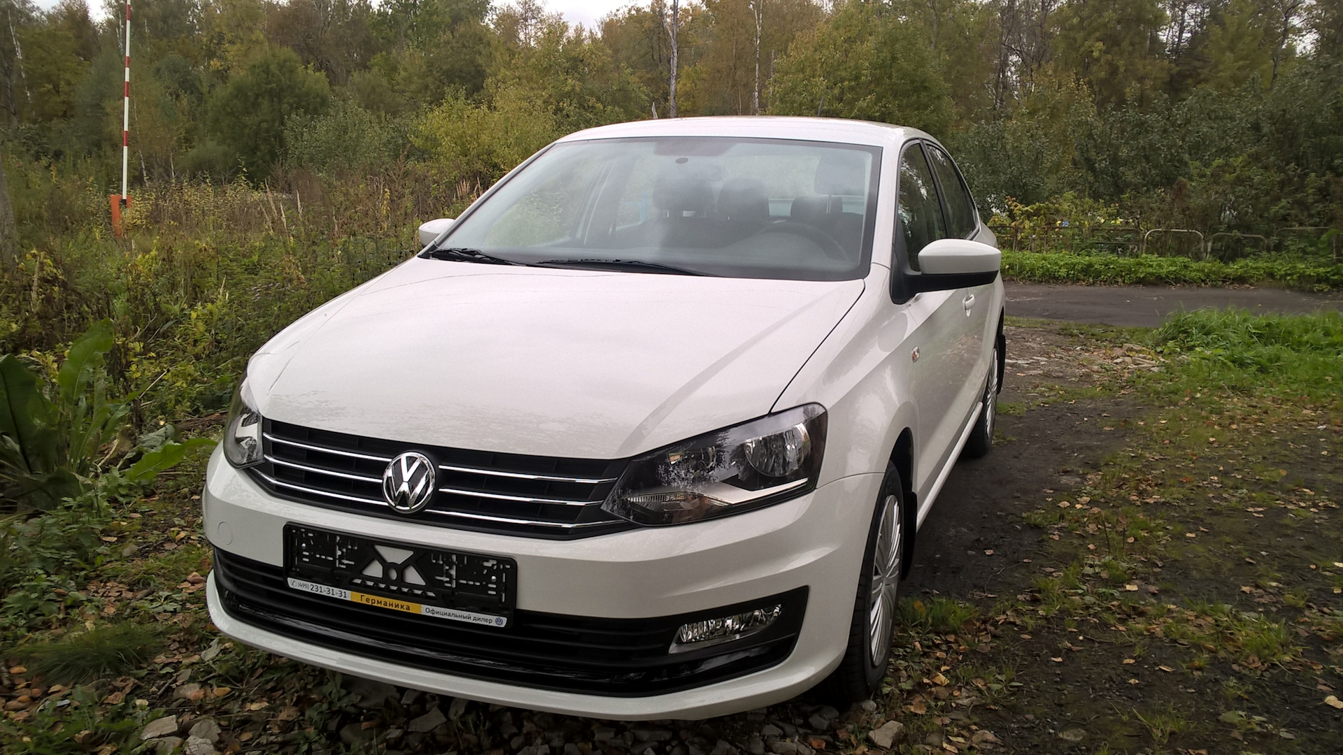 Volkswagen Polo 2012 Р±РµР»С‹Р№