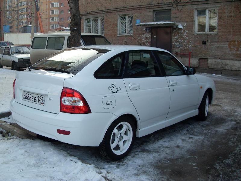 Новые пороги и Кот Саймона :) — Lada Приора хэтчбек, 1,6 л, 2011 года ...