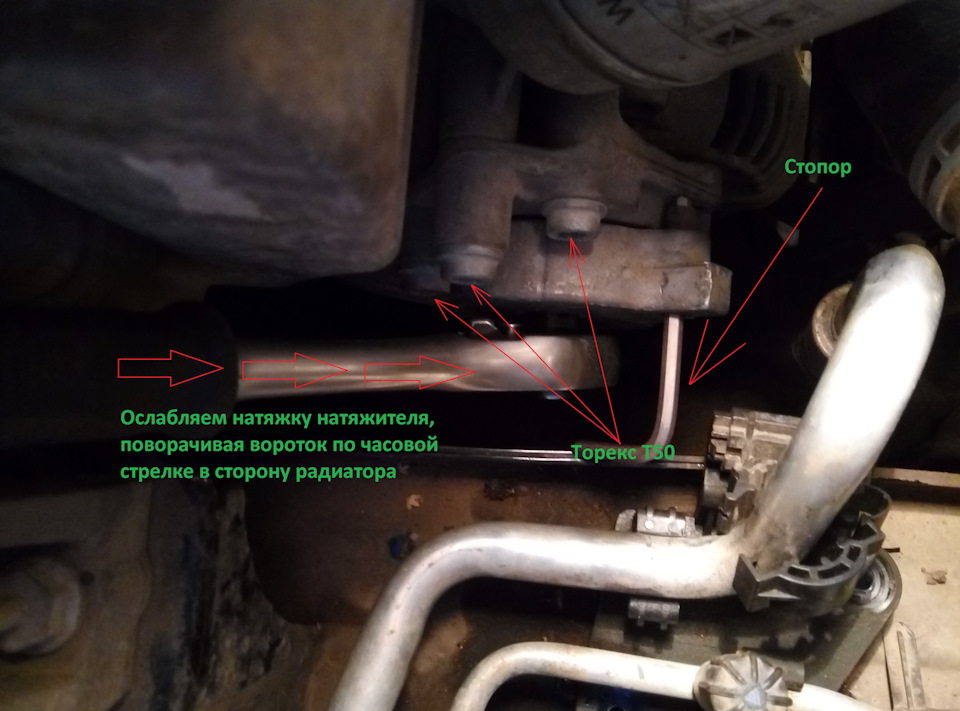 что такое паразитный ролик в автомобиле. 7aed22es 960. что такое паразитный ролик в автомобиле фото. что такое паразитный ролик в автомобиле-7aed22es 960. картинка что такое паразитный ролик в автомобиле. картинка 7aed22es 960. Всем привет.Докладываю, что вчера до 12 ночи провозился с Фрицем в сервисе у другана. Были поменяны всё шестерни ГРМ, ремни, а так же установлен новый насос ГУР.Неделю назад, как обычно перед дальней дорогой бывает, захрустела правая граната. Некритично пока, но при выворачивании руля влево хрустит ощутимо. Вчера осмотрел всё; пыльник наружной гранаты цел, а вот пыльник внутренней гранаты порван. Странно, внутренняя вроде в поворотах не должна хрустеть. Видимо, все же пришло время наружной. Ладно, в гараже привод в сборе с разбора лежит, заменю целиком.Так же, при снятии насоса ГУР было обнаружено, что потерян натяжной болт насоса. Пришлось вчера ремень монтажкой тянуть и закручивать. Ну, пока и так сойдет.Суть поста в следующем; при установке верхнего защитного кожуха ГРМ было обнаружено, что нижний кожух должен возле ролика чем-то крепится к блоку, судя по отверстию в нем и в блоке. Но там ничего не было. Путем логических умозаключений пришел к выводу, что можно туда просто вкрутить шпильку с втулкой.