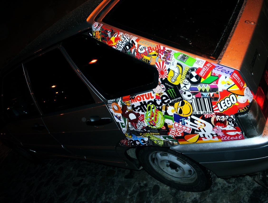 Sticker Bomb — Будь 