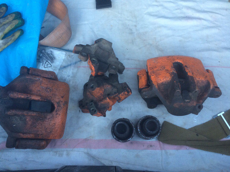 Тормоза — Mercedes-Benz E-class (W124), 2,6 л, 1991 года | визит на ...