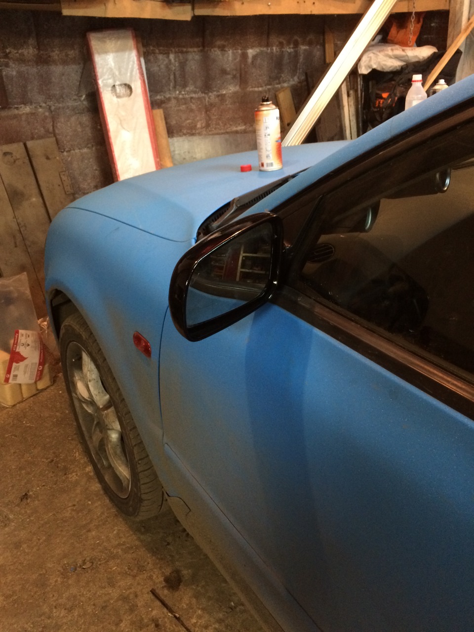 Перетяжка винилом Голубой Алмаз (ГОТОВО!) — Volkswagen Passat B5, 1,8 л ...