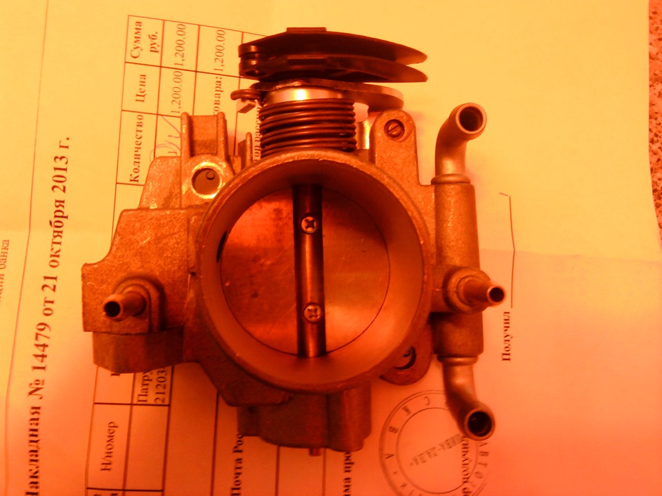 дроссель на 54 — Chevrolet Niva (1G), 2013 года | своими руками | DRIVE2