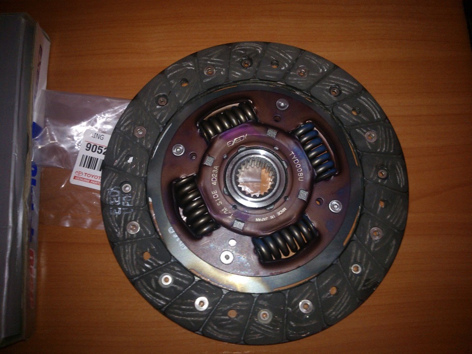 TYD008U Диск сцепления для Toyota EXEDY | Запчасти на DRIVE2