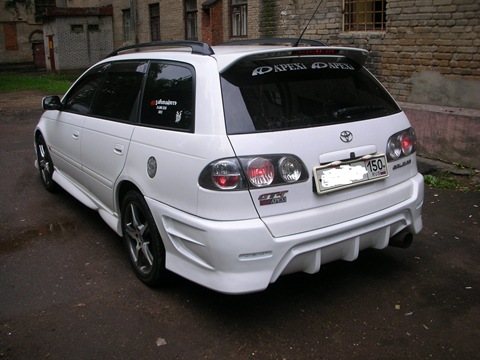 Rear Dax installed  - Toyota Caldina 20L 2000