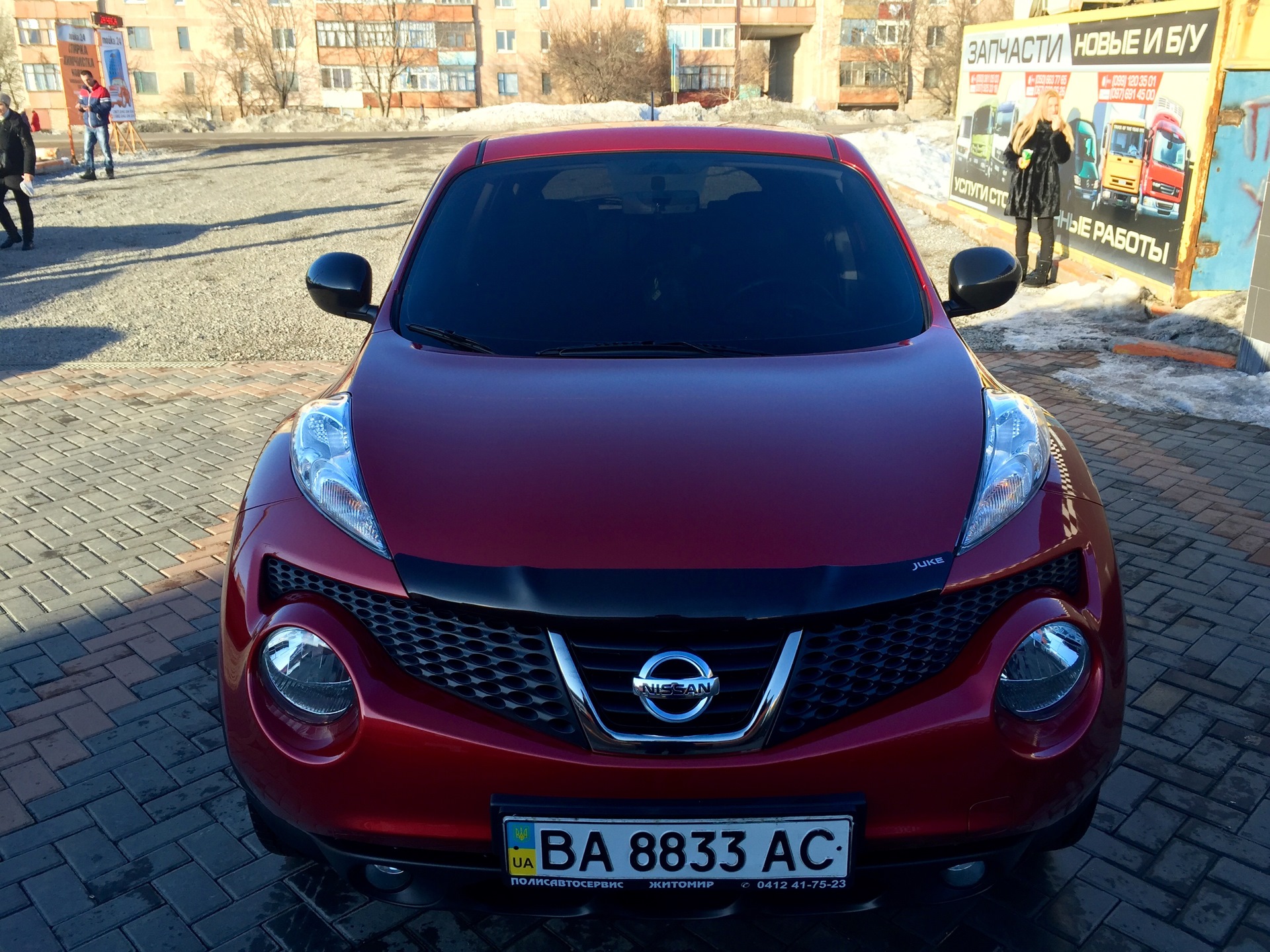 Nissan Juke шоколадный