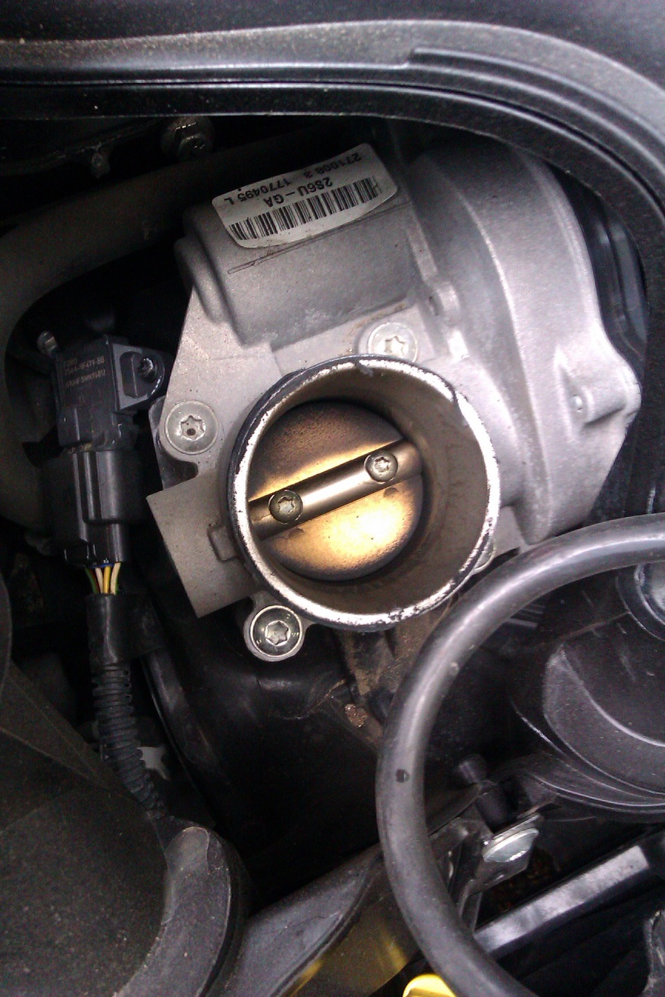 Промывка системы вентиляции картера и новые воздухан и губка — Ford ...