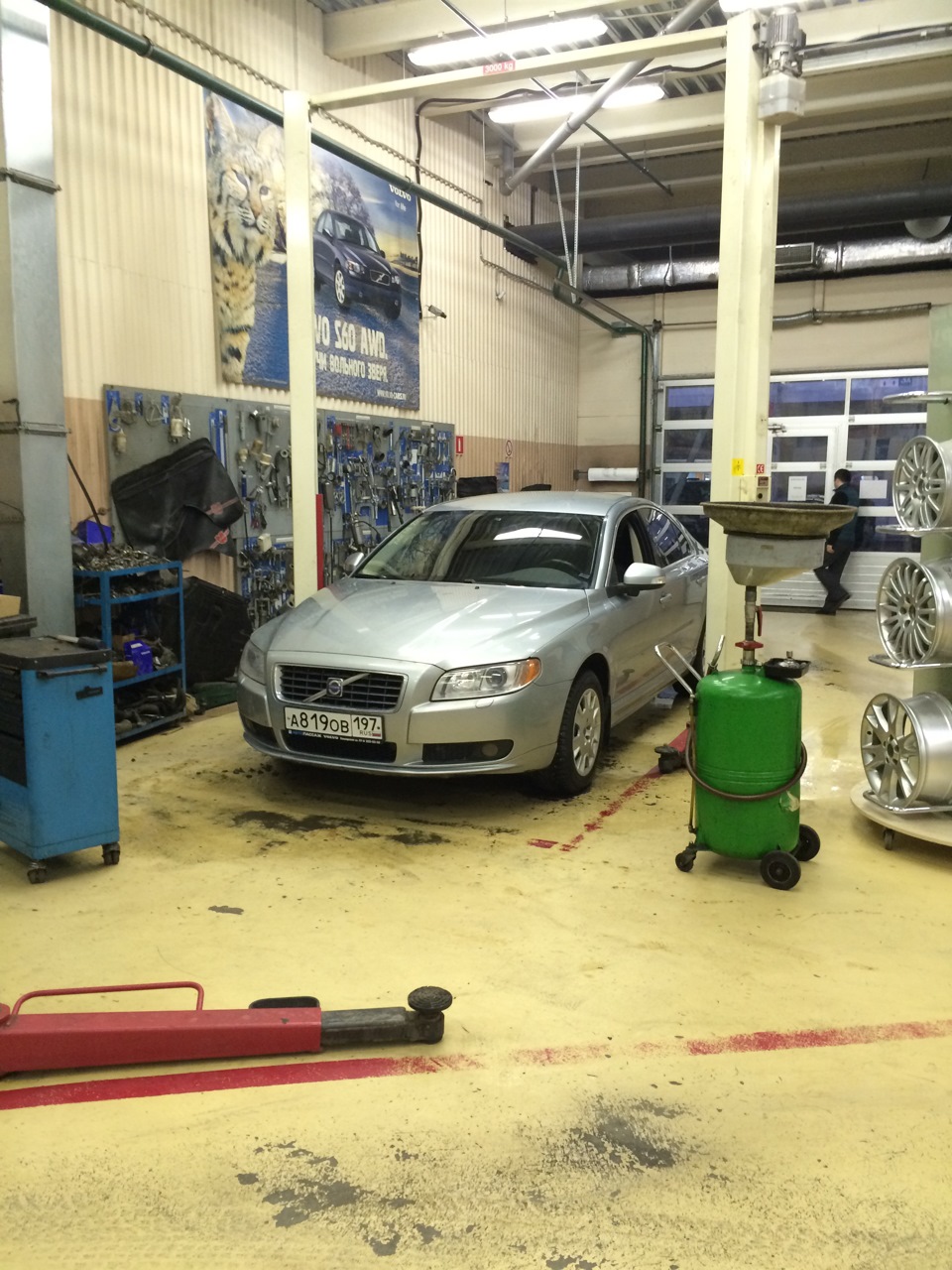 Подготовка к Ростову и встреча volvocrew — Volvo S80 (2G), 2,5 л, 2007 ...