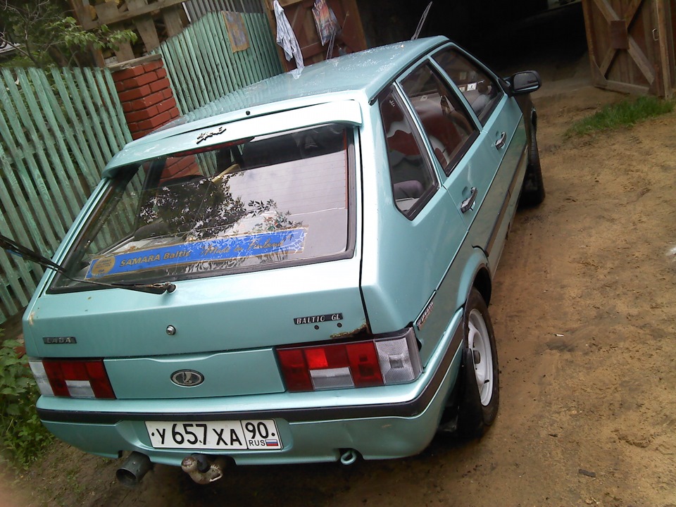 Новые фары и задние фонари — Lada Baltic, 1,6 л, 1998 года | своими ...