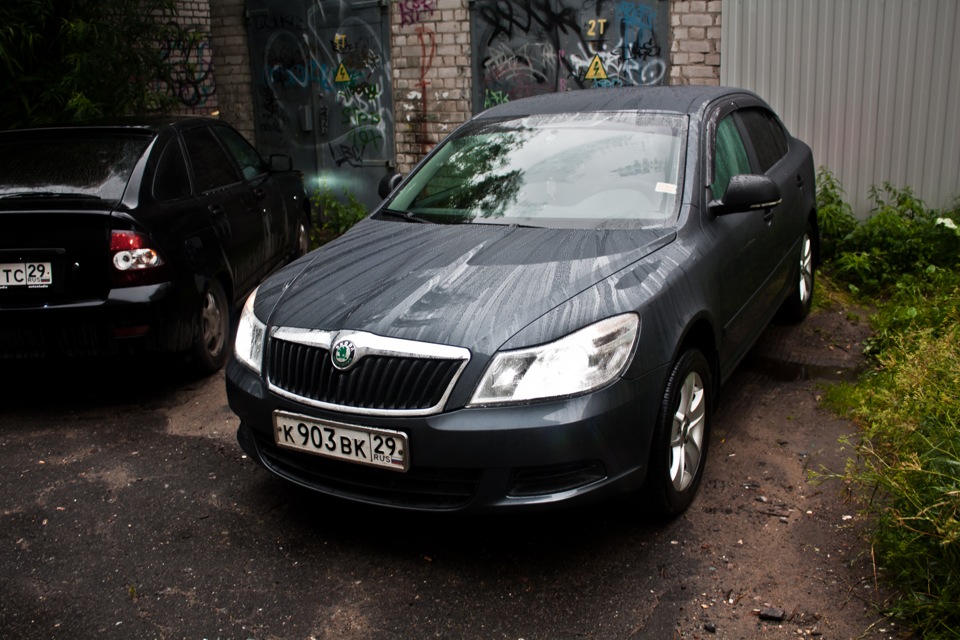 Защитная полироль — Skoda Octavia A5 Mk2, 1,6 л, 2010 года | мойка | DRIVE2
