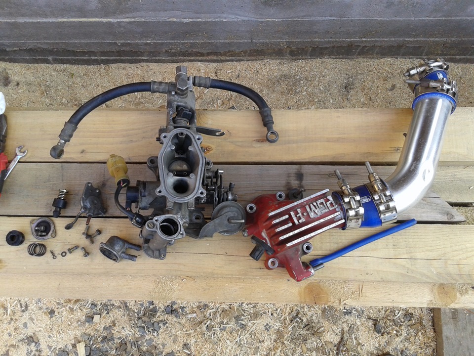 Чистим дроссельную заслонку, ну или ее полная разборка — Honda City (1G ...