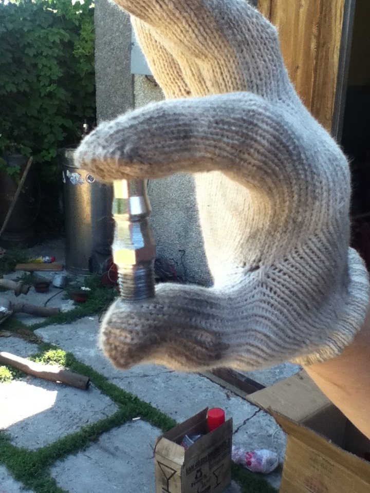 Масло подача в турбину. — Audi Coupe (89,8B), 2,2 л., 1990 года ...