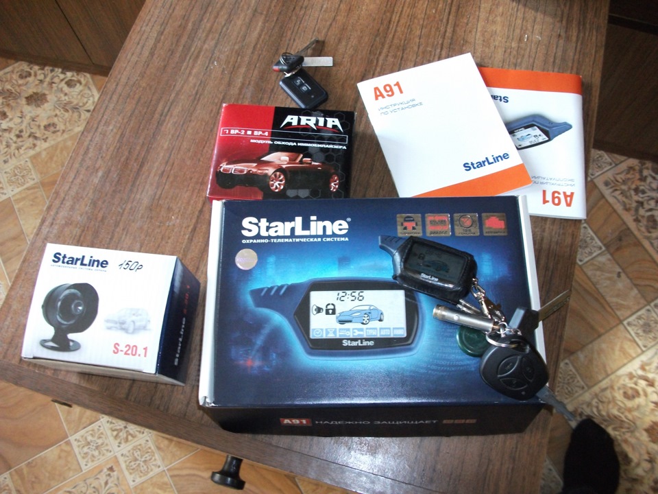 Установил сигнализацию STARLINE A91 Dialog — Lada Приора седан, 1,6 л ...