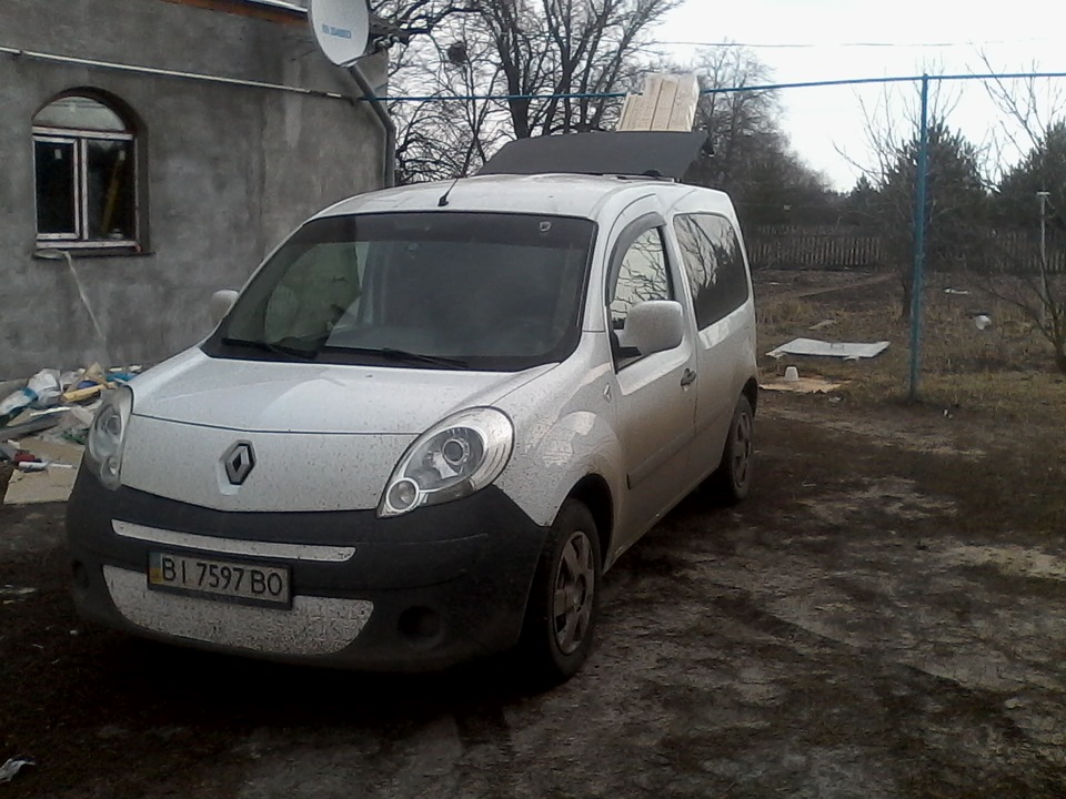 Грузовые возможности Рено Кангу 2 с люком — Renault Kangoo (2G), 1,5 л ...
