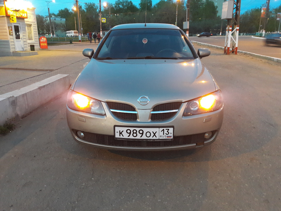 nissan almera classic лампочки