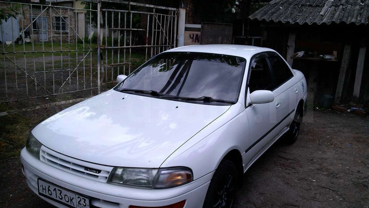 Toyota Carina (6G) 1.5 бензиновый 1993 | Улыбка на DRIVE2