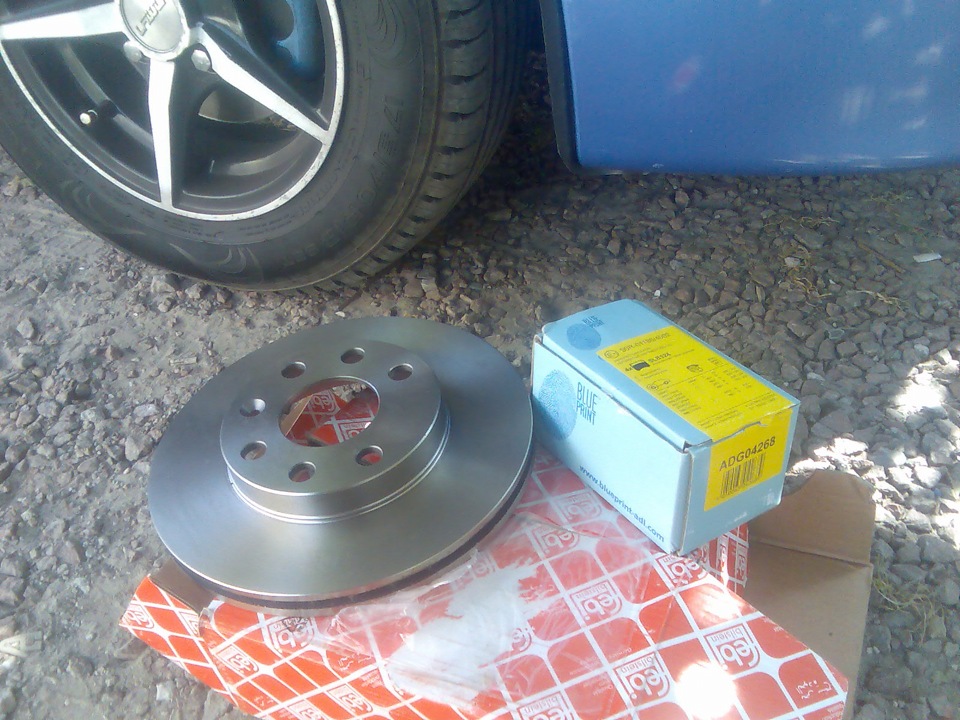 Тормозим тормозами — Daewoo Lanos, 1,5 л, 2007 года | расходники | DRIVE2