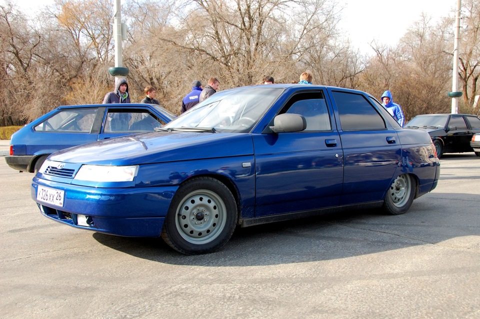 Встреча посадочников или как я расстался с пленкой — Lada 21104, 1,5 л ...