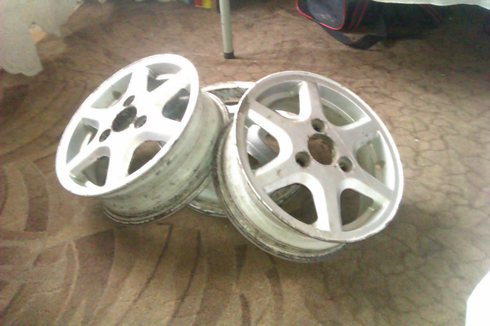 Для затравочки — Lada Ока 1111, 0,7 л, 1990 года | колёсные диски | DRIVE2