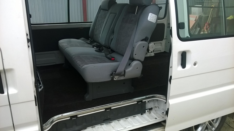 Переделка салона mazda bongo