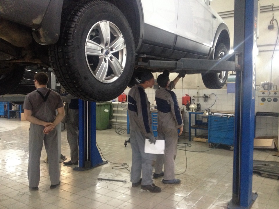 Побывал в сервисе "Автоцентр Сити — Видное" — Chevrolet Captiva (1G), 2 ...