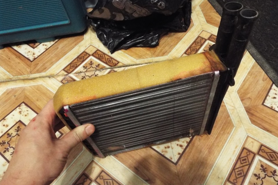 Вот и моя очередь менять печку пришла. — Lada Калина универсал, 1,6 л ...