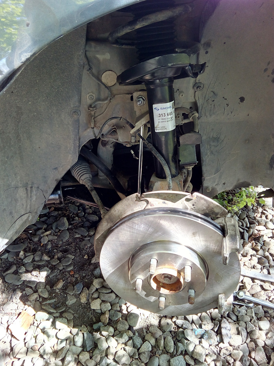 Правая сторона и… Выезд — Volvo S40 (2G), 1,6 л, 2009 года | своими ...