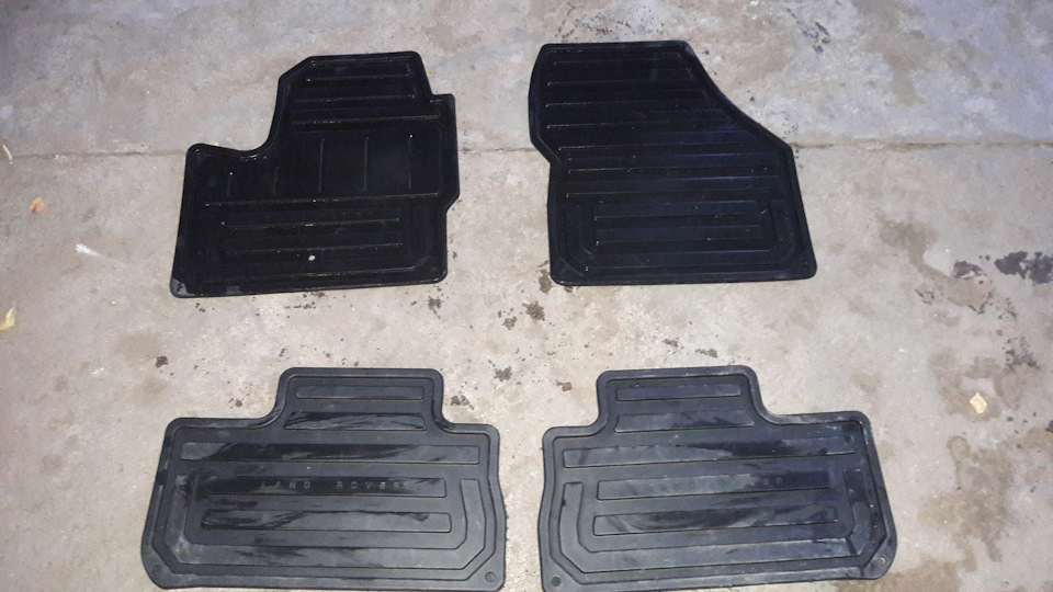 3D коврики взамен штатным — Land Rover Freelander 2, 2,2 л, 2010 года ...