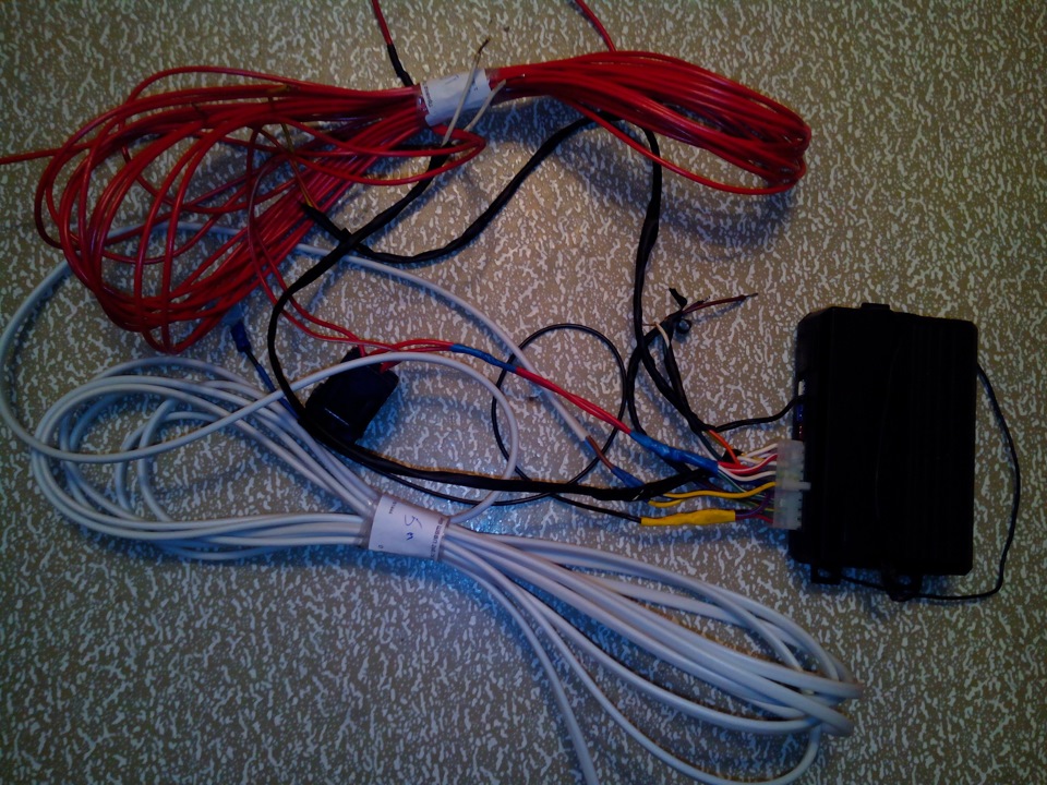 Ставим сигнализацию. — BMW 3 series (E36), 1,6 л, 1993 года ...