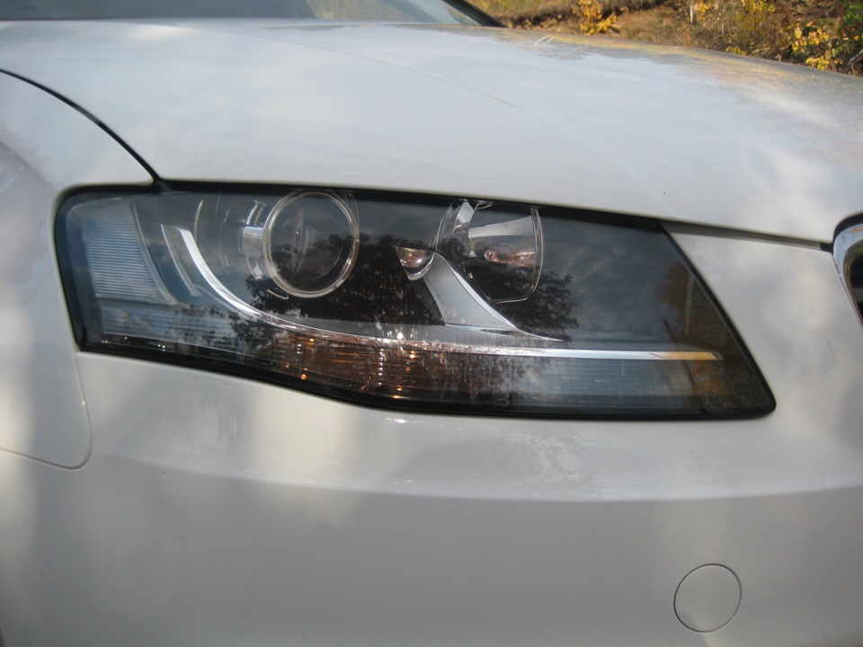 китайские ксеноновые линзы — Audi A4 (B8), 1,8 л, 2011 года ...