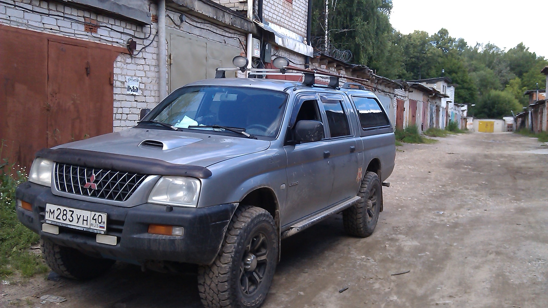 Mitsubishi L200 (3G) 2.5 дизельный 2003 | Большой лис 2,5TD фин на DRIVE2