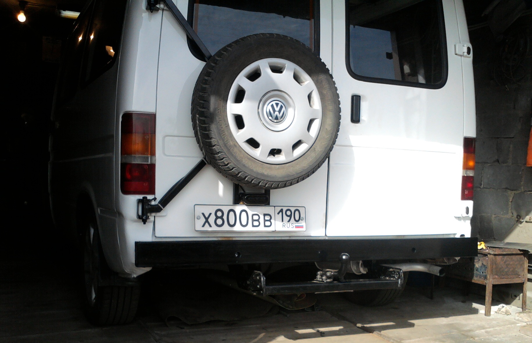 Задний бампер — Ford Transit (4G), 2 л, 1991 года | тюнинг | DRIVE2
