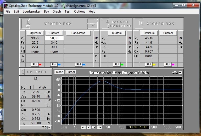 Ural 1 программа. Программа для расчета сабвуфера. Параметры Тиля-Смолла сабвуфера. JBL gt5-12 параметры Тиля-Смолла. JBL программа.