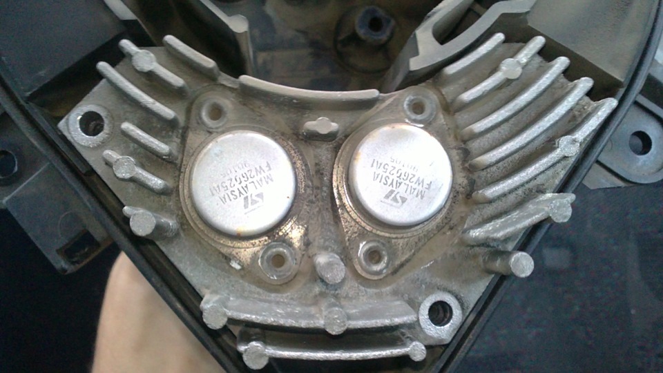 Подскажите маркировку транзисторов в диодном мосту — Citroen Xantia, 1 ...