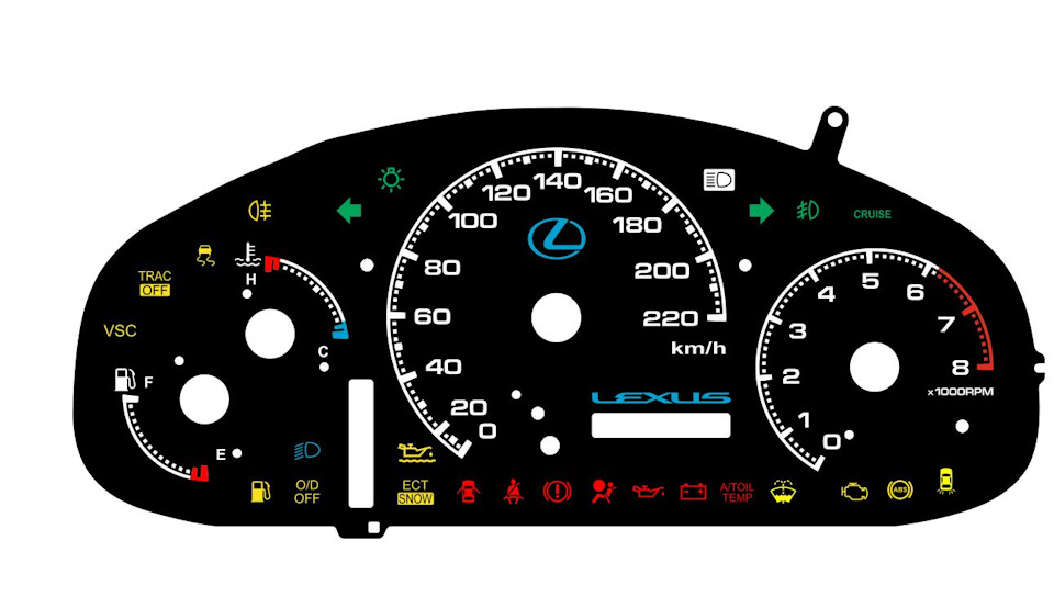 Не работает спидометр на лексус rx300