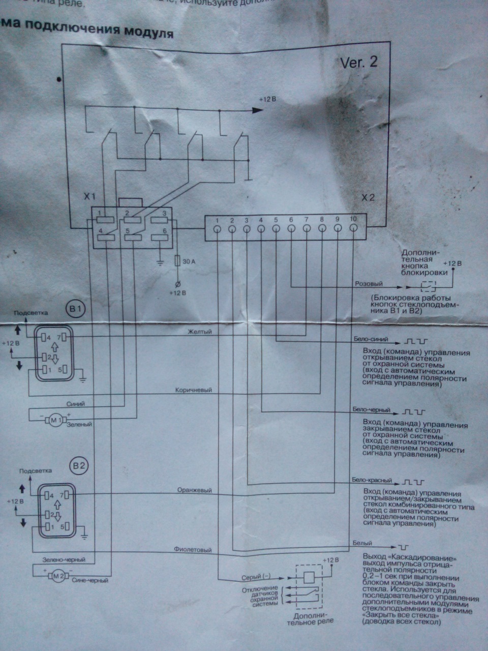 Схема подключения sheriff pwm 104