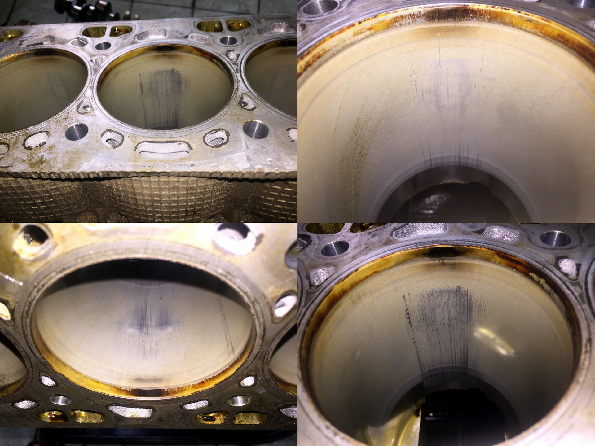 Состояние цилиндров. Задиры n52b25af. BMW n62b44 задиры цилиндров. Задиры цилиндров БМВ е39. M62 b44 задиры в цилиндрах.