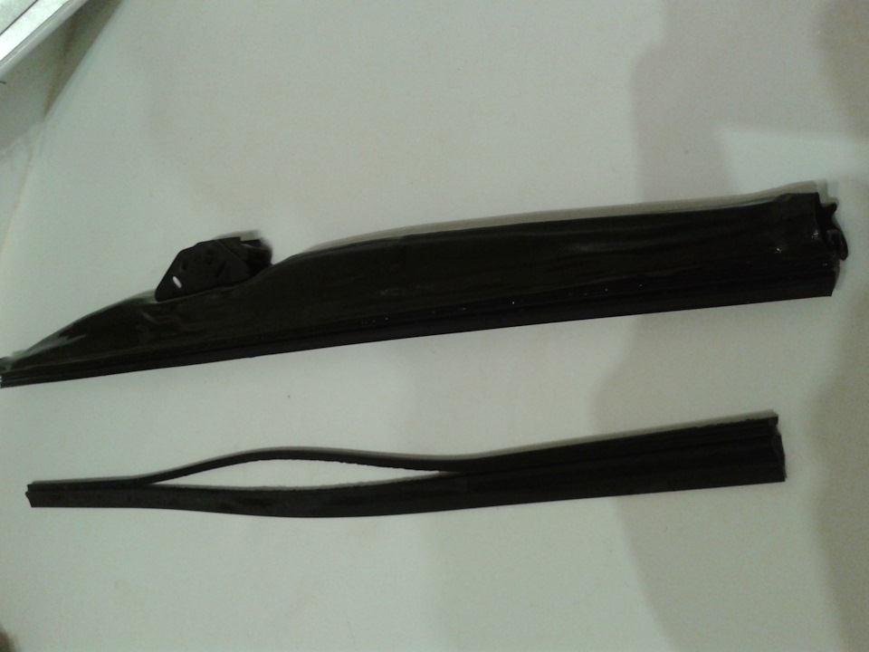 Как заменить резинку на зимнем дворнике — ГАЗ Газель, 2,4 л, 2007 года ...