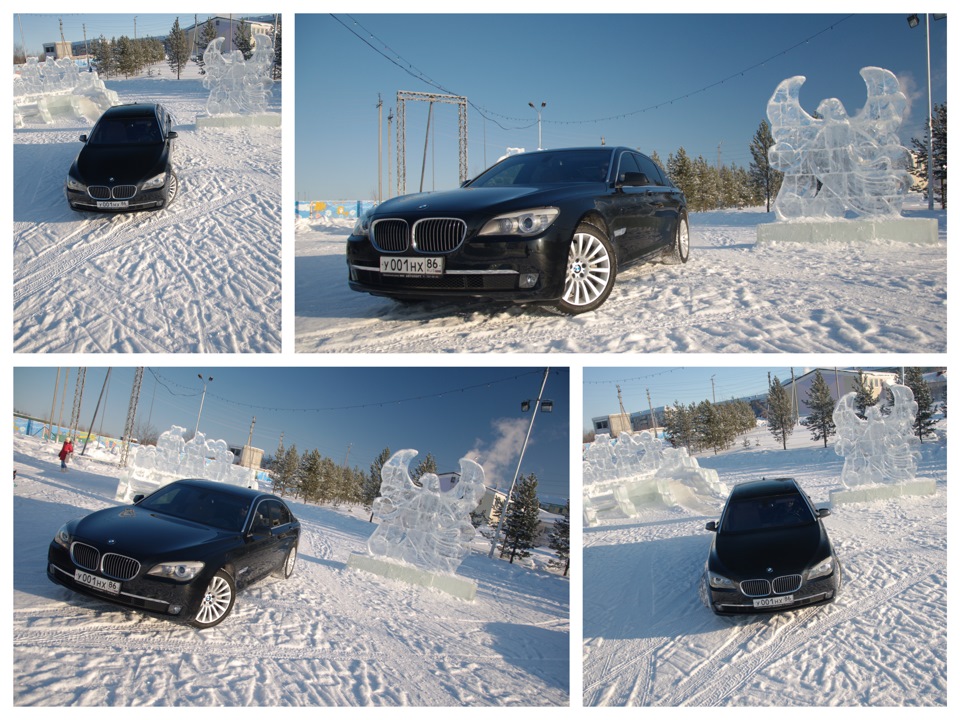 BMW 7 F Snow