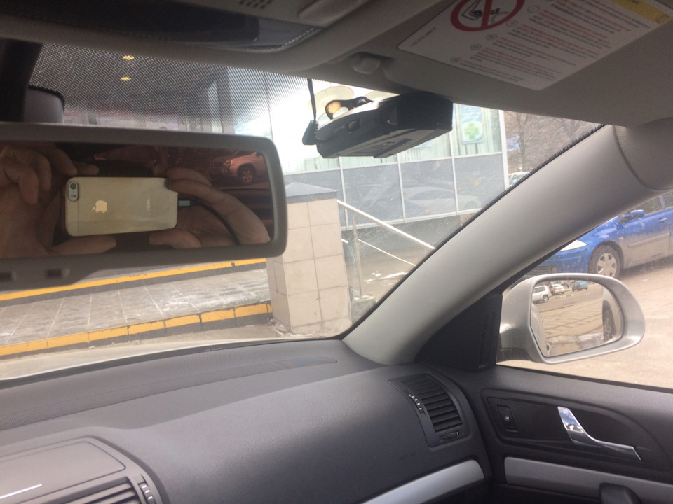 Установка радар-детектора COBRA 855 RU 🐍 — Skoda Octavia A5 Mk2, 1,6 л ...