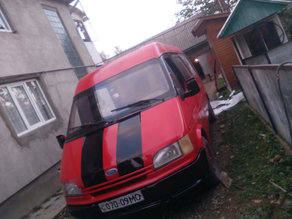 чи мож поставить резину легковую — Ford Transit (5G), 2,5 л, 1994 года ...