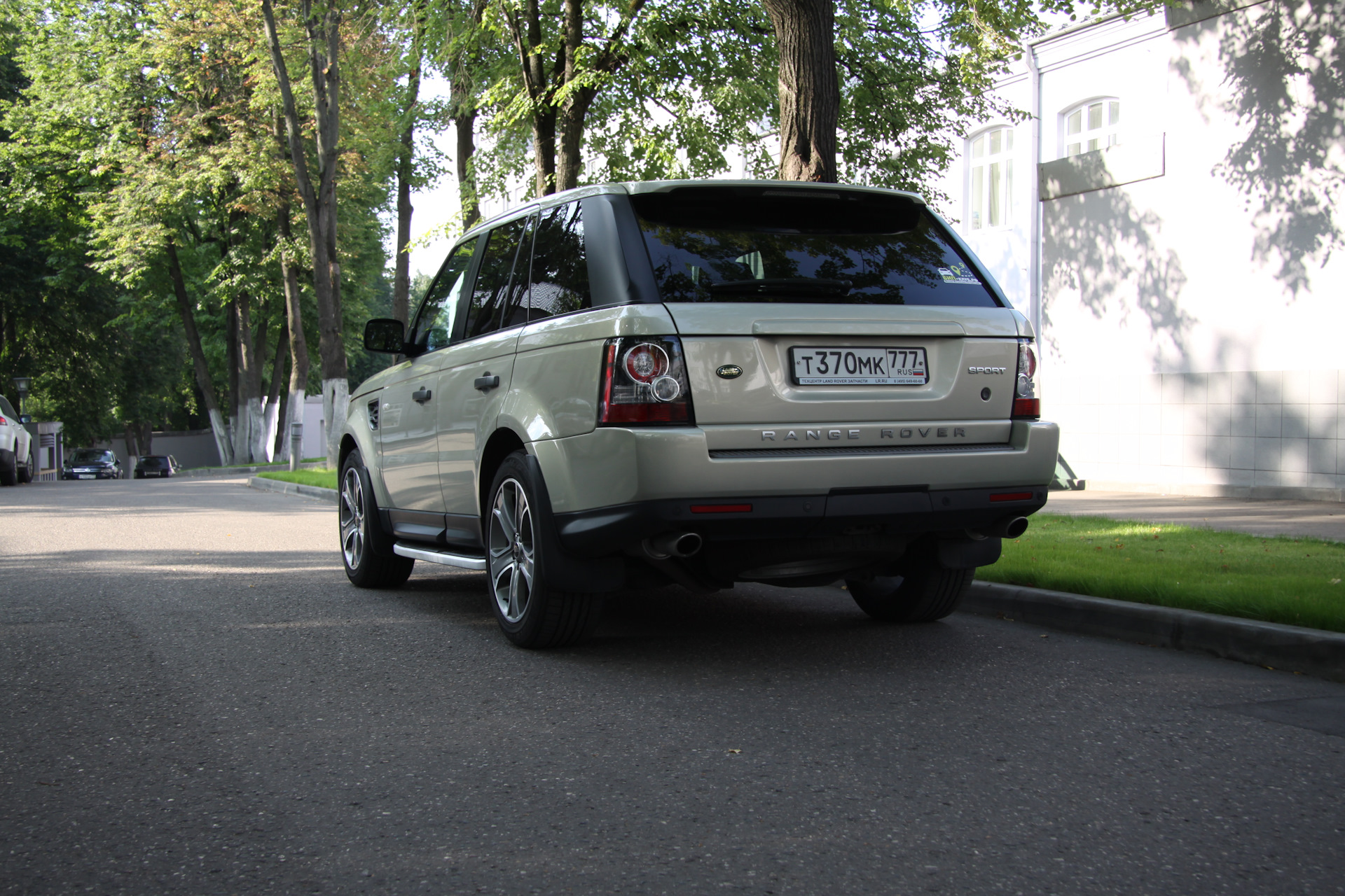 Полировка и нанесение керамики. — Land Rover Range Rover Sport (1G), 4,4 л,  2008 года | стайлинг | DRIVE2