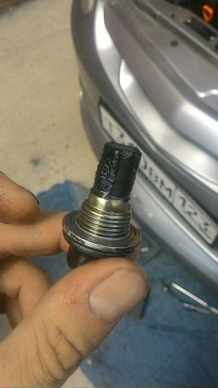 Чистка гидроблока+масло — Honda Fit (1G), 1,5 л, 2003 года | своими ...