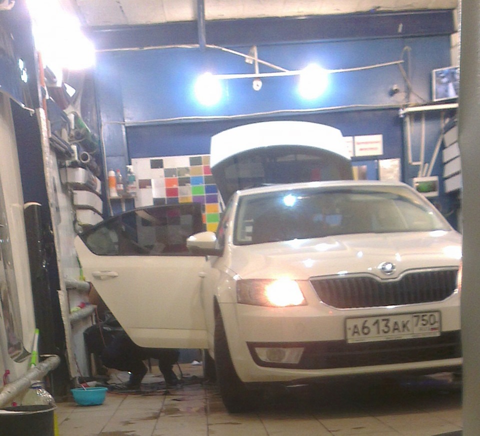 ТОНИРОВКА — Skoda Octavia A7 Mk3, 1,2 л, 2014 года | тюнинг | DRIVE2